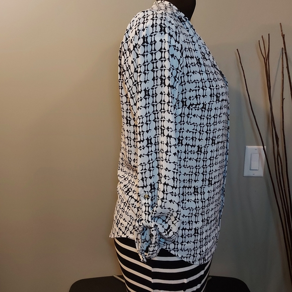 Marks and Spencer Collection B&W Blouse - Picture 4 of 8